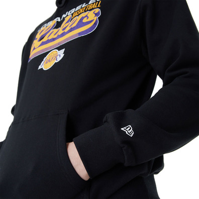 Neu Era NBA L.A. Lakers Retro Graphic Oversized Hoodie "Black"