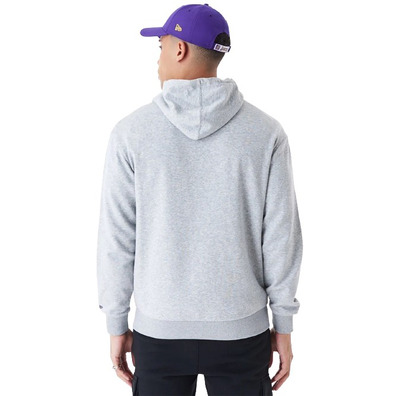 Neu Era NBA L.A. Lakers Script Oversized Pullover Hoodie "Grey"