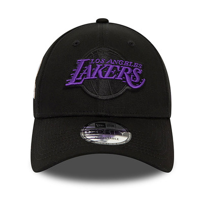 Neu Era NBA L.A. Lakers Seitenaufnäher 9FORTY Einstellbare Kappe