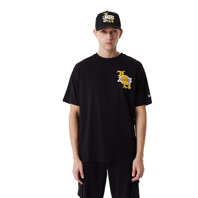 New Era NBA L.A Lakers Team Graphic Oversized T-Shirt