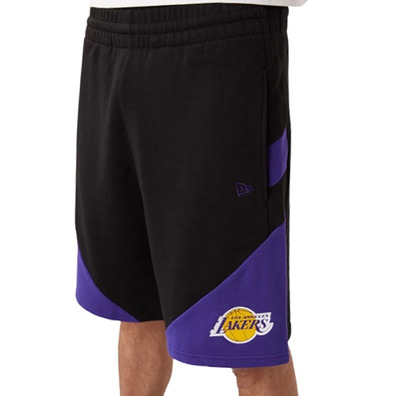 Neu Era NBA L.A Lakers Team Logo Kurz "Black-Purple"