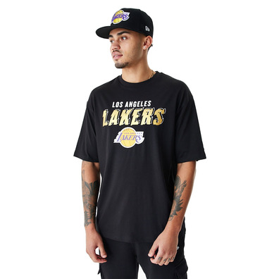 Neu Era NBA L.A Lakers Team Script Oversized T-Shirt