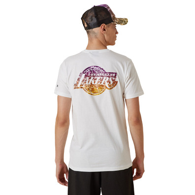 Neu Era NBA L.A. Lakers Team Wasserdruck Logo T-Shirt