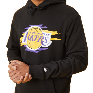 Neu Era NBA L.A Lakers Tear Logo Hoodie "Schwarz "