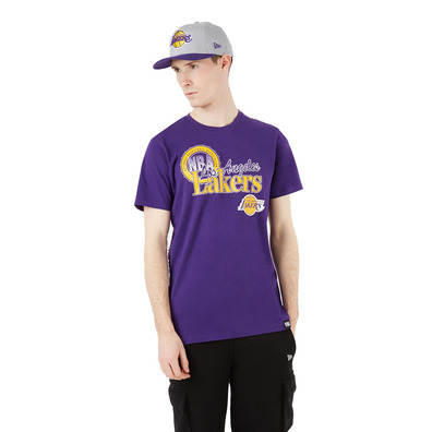 Neu Era NBA L.A Lakers Throwback Graphic T-Shirt