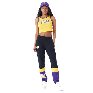 Neu Era NBA L.A. LAkers Frauen Farbe Block Joggers