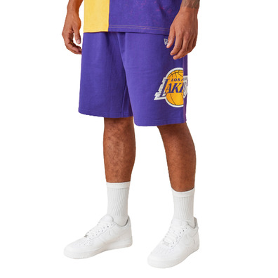 Neu Era NBA LA Lakers Washed Team Logo Kurz "Purple"