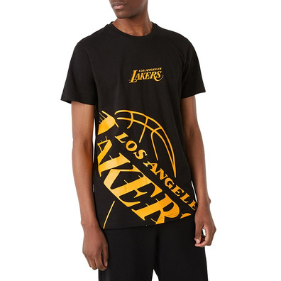 Neu Era NBA Los Angeles Lakers Großes Logo T-Shirt