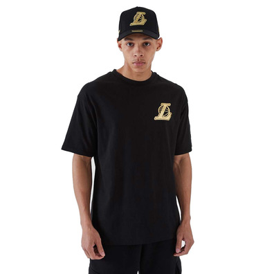 Neu Era NBA Los Angeles Lakers Metallic Tee "Black-Gold"