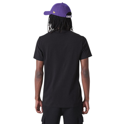 Neu Era NBA Los Angeles Lakers Outline Tee "Schwarz"