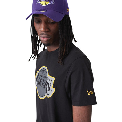 Neu Era NBA Los Angeles Lakers Outline Tee "Schwarz"