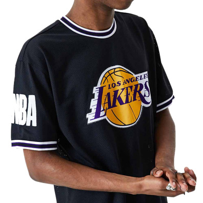 Neu Era NBA Los Angeles Lakers Überdimensionierte Applique Tee