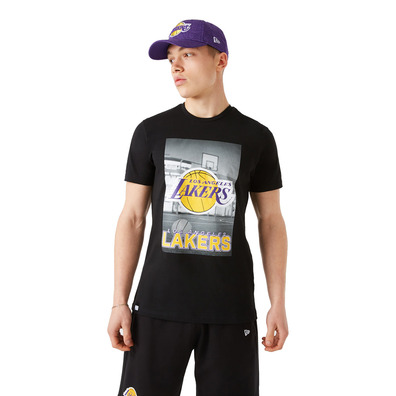 New Era NBA Los Angeles Lakers Photography Tee "Black"