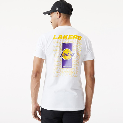 Neu Era NBA Los Angeles Lakers Repeat Back Logo Tee