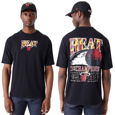 Neu Era NBA Miami Heat Championship Oversized T-Shirt