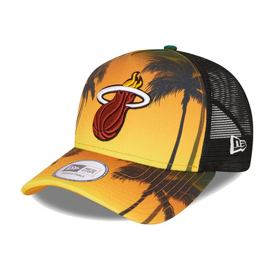 Neu Era NBA Miami Heat Summer City A-Frame Trucker Cap