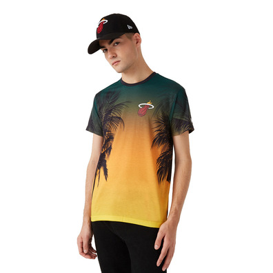 Neu Era NBA Miami Heat Summer City AOP T-Shirt