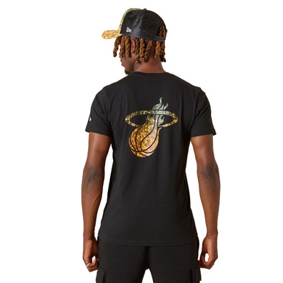 Neu Era NBA Miami Heat Team Wasserdruck Logo T-Shirt