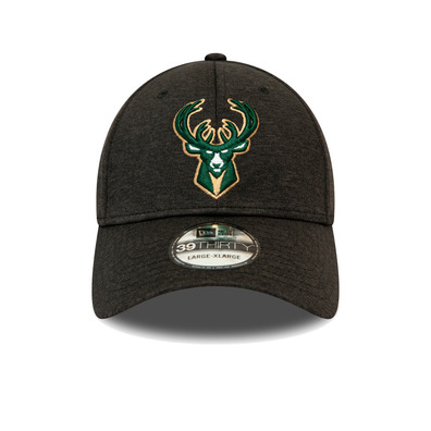 Neu Era NBA Milwaukee Bucks Black Base Team Pop 39THIRTY Cap