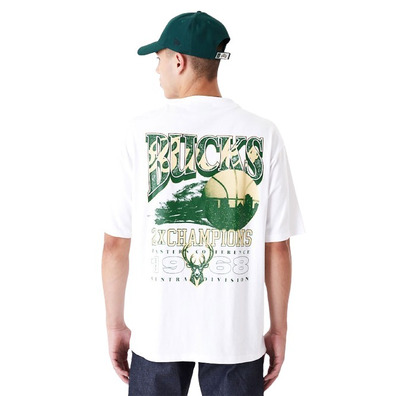 Neu Era NBA Milwaukee Bucks Championship Oversized T-Shirt