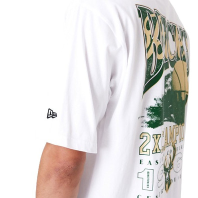 Neu Era NBA Milwaukee Bucks Championship Oversized T-Shirt