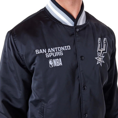 Neu Era NBA Milwauke Bucks Satin Bomberjacke "Black"