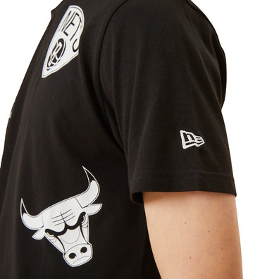 Neu Era NBA Multi Team Logo T-Shirt "Black "