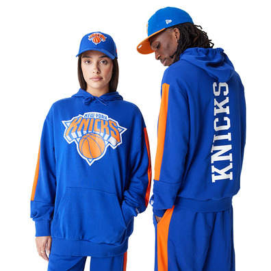 New Era NBA New York Knicks Farbe Block Pullover Hoodie