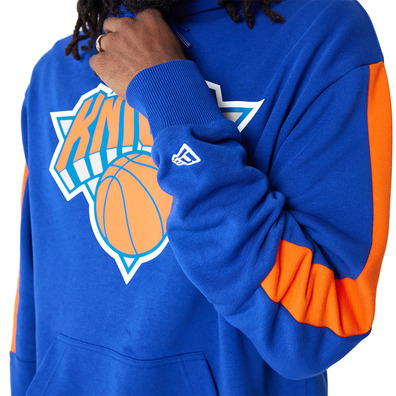 New Era NBA New York Knicks Farbe Block Pullover Hoodie