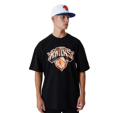 New Era NBA New York Knicks Infill Logo überdimensionale Tee