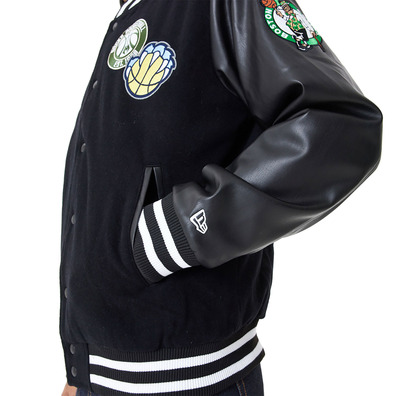 Neu Era NBA Team All Over Badge Varsity Jacke