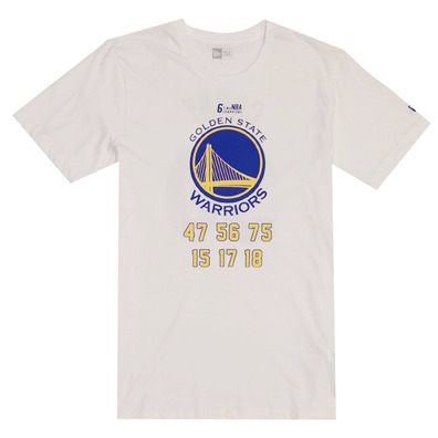 New Era NBA Team Champion Golden State Warriors Tee # 30 Stephen Curry #