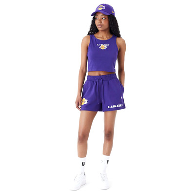 Neu Era NBA Team LA Lakers Logo Damen Shorts