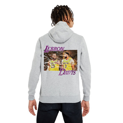 Neues Era NBA Team Logo L.A Lakers Po Hoody "Lebron-Davis"