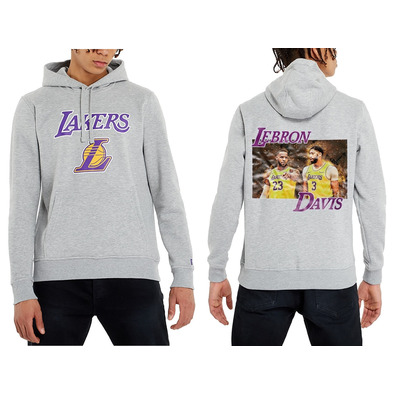 Neues Era NBA Team Logo L.A Lakers Po Hoody "Lebron-Davis"