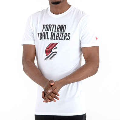 Neues Era NBA Team Logo Portland Trail Blazers Tee