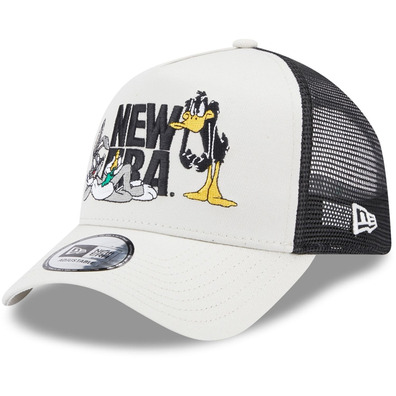 New Era Trucker Cap - Looney Tunes Bugs Bunny "Beige-Black"