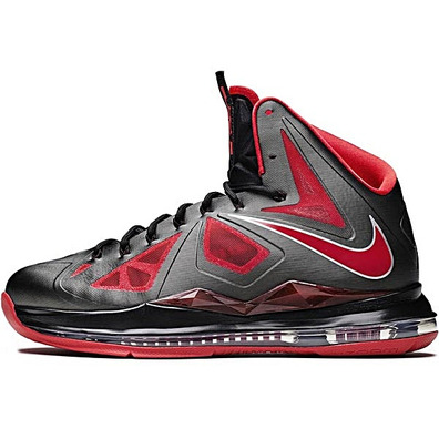 Lebron X "BlacRed Diamond" (006/black/red)