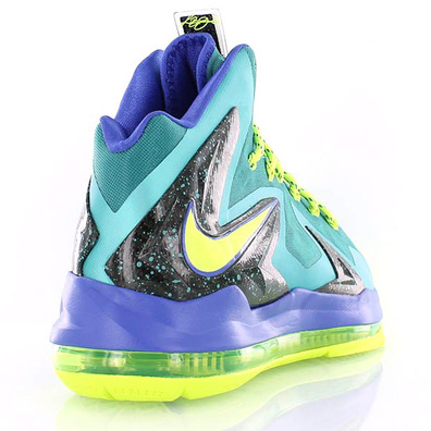 Lebron X P.S. Elite "Miami Dade" (300/turquesa/volt/violett)