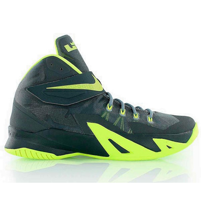 Nike Zoom LeBron Soldier VIII "ManetGrey" (070/magnet/volt/grau)