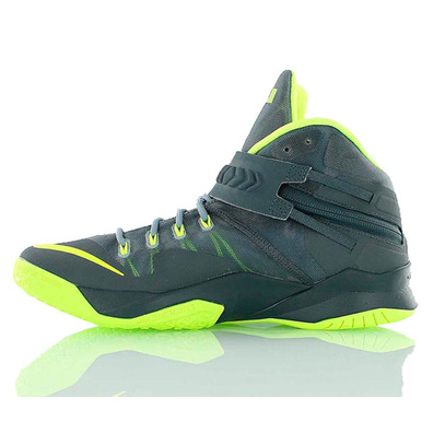 Nike Zoom LeBron Soldier VIII "ManetGrey" (070/magnet/volt/grau)