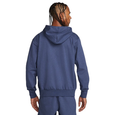 Nike Basketball Dri-FIT Standardausgabe Full-Zip Hoodie "Midnight Navy"