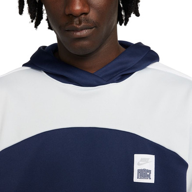 Nike Basketball Therma-FIT Starting 5 Pullover Hoodie "Navy-Grey"