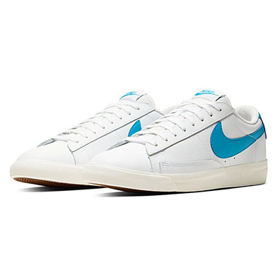 Nike Blazer Low Leather "WhiteBlue"