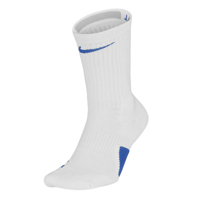 Nike Elite Crew Socken "White Blue"