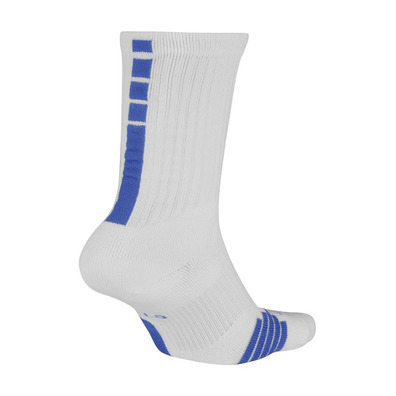 Nike Elite Crew Socken "White Blue"