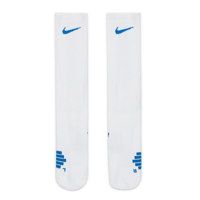 Nike Elite Crew Socken "White Blue"