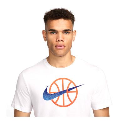 Nike T-Shirt Dri-FIT Basket "White"