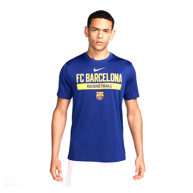 Nike T-Shirt FCB M NK DF Prtc Rtl SS "Royal Blue"