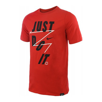 Nike Camiseta Niño "Just Do It" Jugend (657/Universität rot)